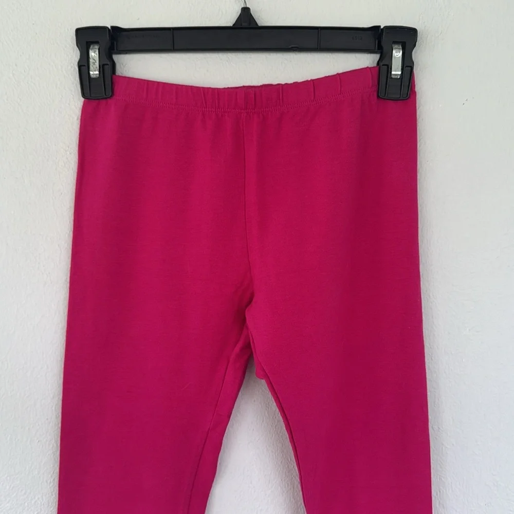 The Children’s Place girl’s pink pull on elastic waist leggings size large 10/12